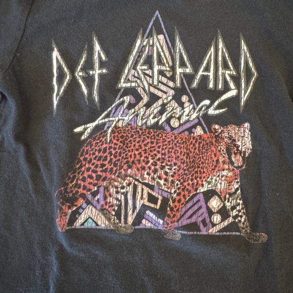 Old navy Def Leopard t shirt 3T - Picture 3 of 4